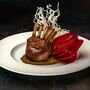 Sazon rack of lamb in mole verde2-photo;herschel mair